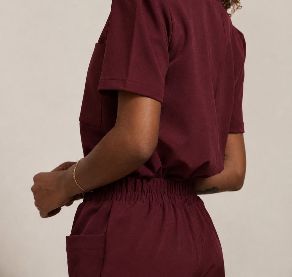 Calça feminina de cós elástico — imagem 4