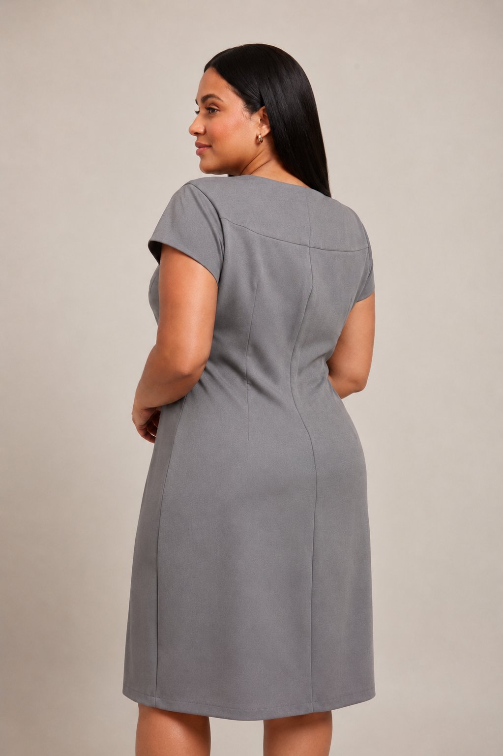 Vestido Social com Zíper — imagem 3