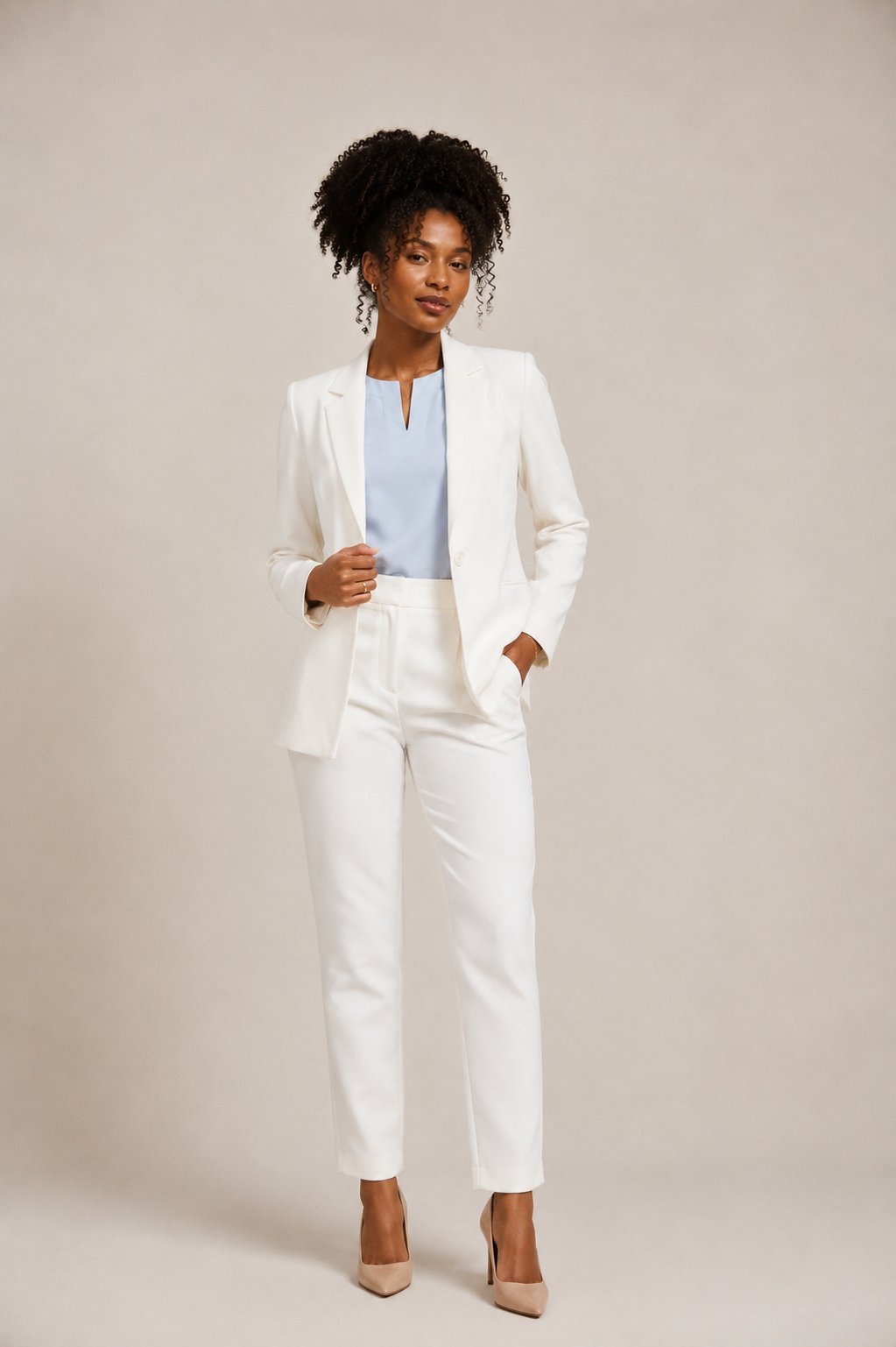 Blazer Feminino Ombro Estruturado — imagem 4