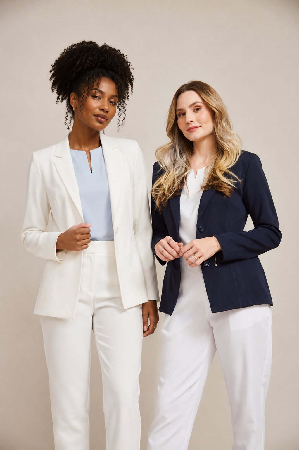 Blazer Feminino Ombro Estruturado — imagem 3