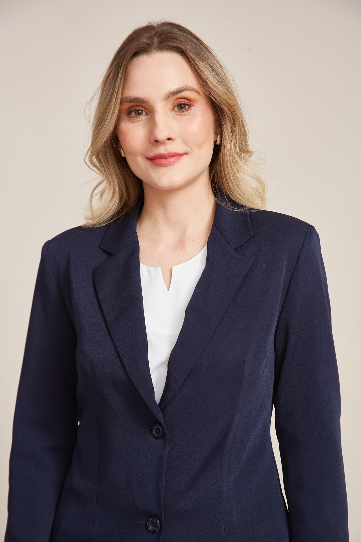 Blazer Feminino Ombro Estruturado — imagem 2